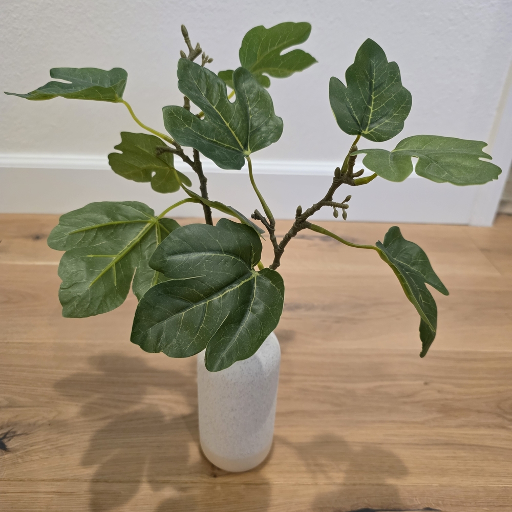 Hearth and Hand Tabletop Arrangement Artificial Plant in Cream Vase - Picture 2 of 3